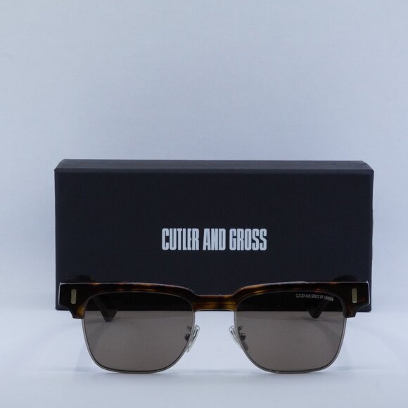 Final Price! Cutler and Gross CG1332S 002 Dark Turtle/Brown Sunglasses - Picture 2 of 9